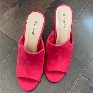 Red Mule Heel